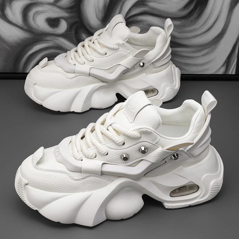 Damen Chunky Sneaker mit innovativem Dämpfungssystem und atmungsaktiver Oberflächenstruktur Heidi Mode - Image 4