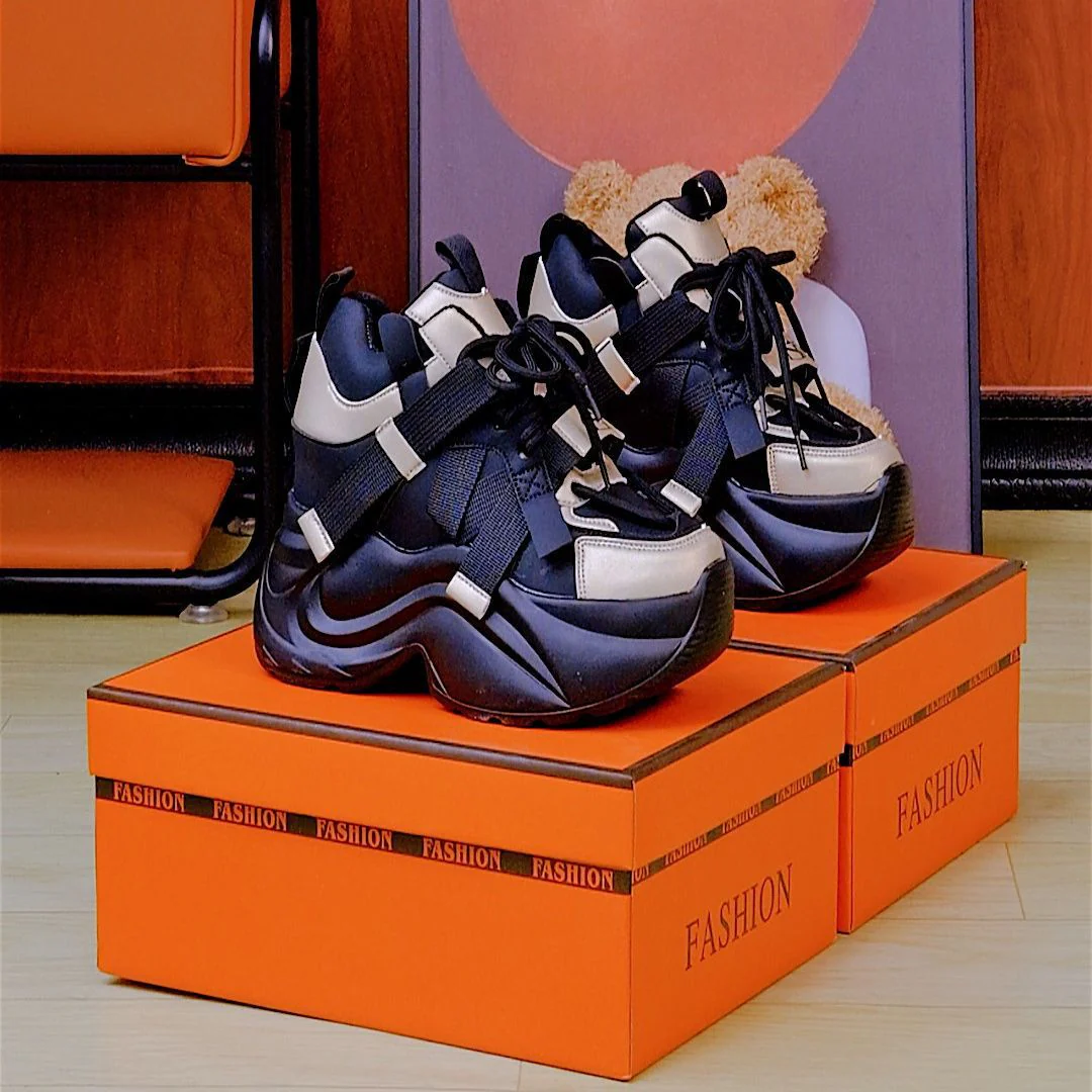 Damen Chunky-Sneaker mit modischem Design und maximalem Komfort Heidi Mode - Image 2