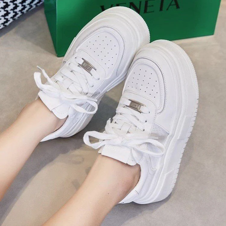 Damen Chunky Sneakers mit atmungsaktivem Mesh-Obermaterial und modischem Design Heidi Mode - Image 4