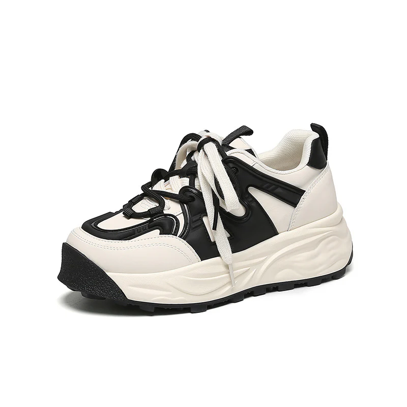 Damen Chunky Sneakers mit atmungsaktivem Obermaterial und innovativer Dämpfung Heidi Mode - Image 6