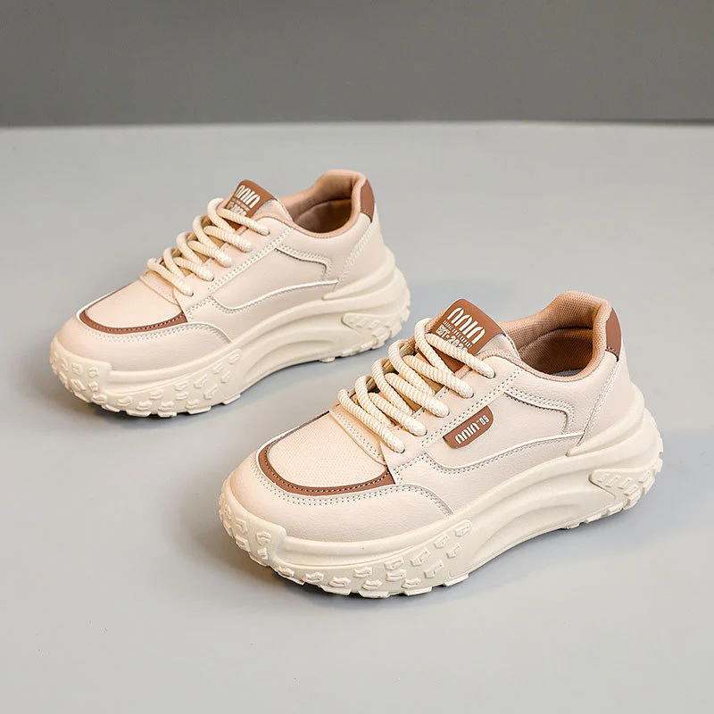 Damen Chunky Sneakers mit atmungsaktivem Obermaterial und strapazierfähiger Sohle Heidi Mode - Image 7
