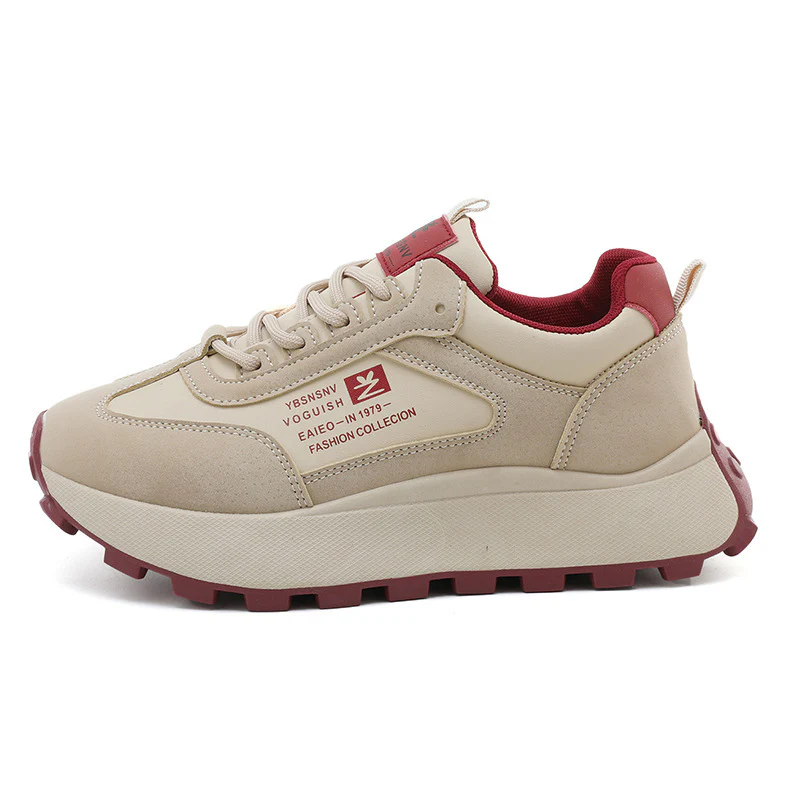 Damen Chunky Sneakers mit atmungsaktiven Mesh-Einsätzen und dämpfender Sohle Heidi Mode - Image 5