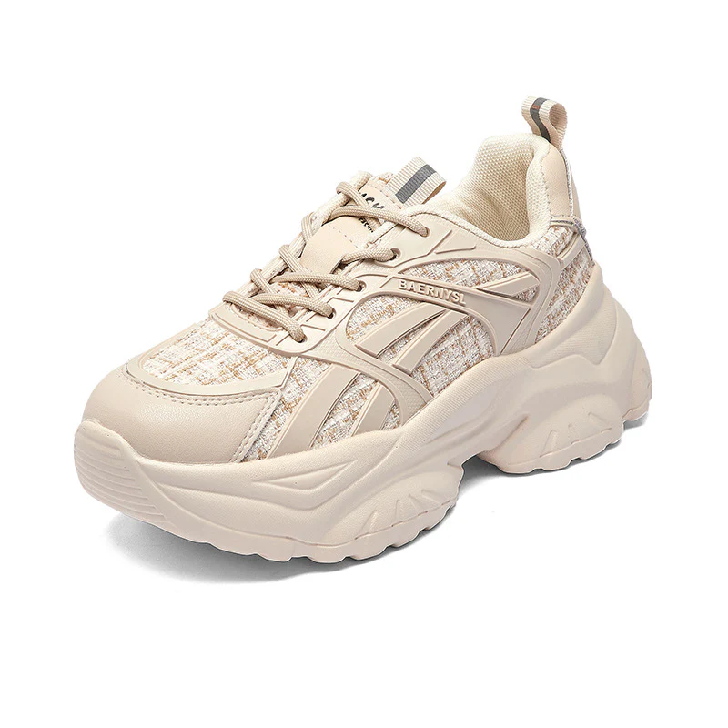 Damen Chunky Sneakers mit atmungsaktiver Mesh-Konstruktion und robustem Sohlenprofil Heidi Mode - Image 5