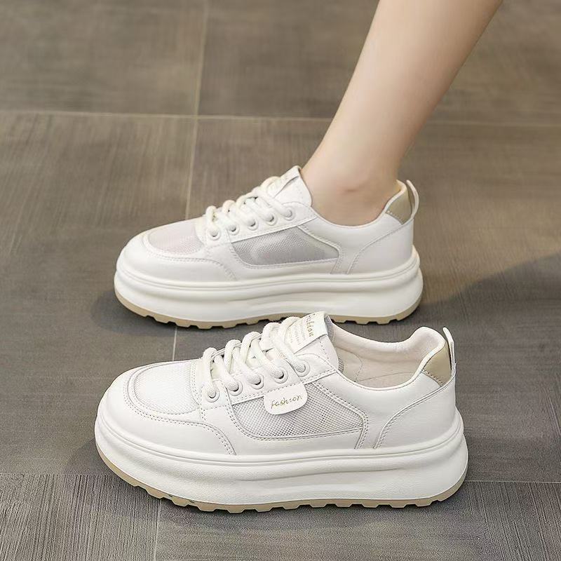 Damen Chunky Sneakers mit atmungsaktiver Mesh-Oberfläche und dämpfender Sohle Heidi Mode - Image 2