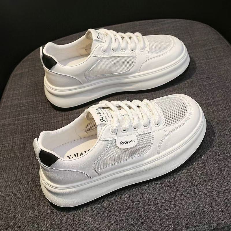 Damen Chunky Sneakers mit atmungsaktiver Mesh-Oberfläche und dämpfender Sohle Heidi Mode - Image 3