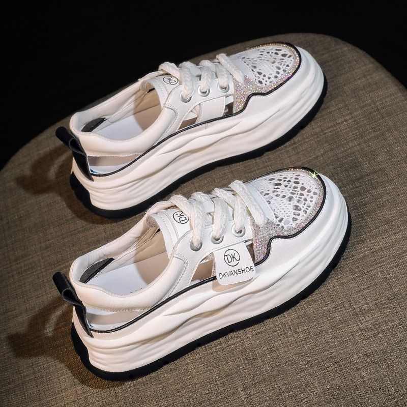 Damen Chunky Sneakers mit atmungsaktiver Mesh-Oberfläche und komfortabler Dämpfung Heidi Mode - Image 2