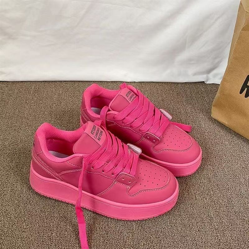 Damen Chunky Sneakers mit atmungsaktiver Oberflächenstruktur und dämpfender Sohle Heidi Mode - Image 4