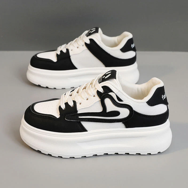 Damen Chunky Sneakers mit dämpfender Sohle und atmungsaktivem Obermaterial Heidi Mode - Image 6