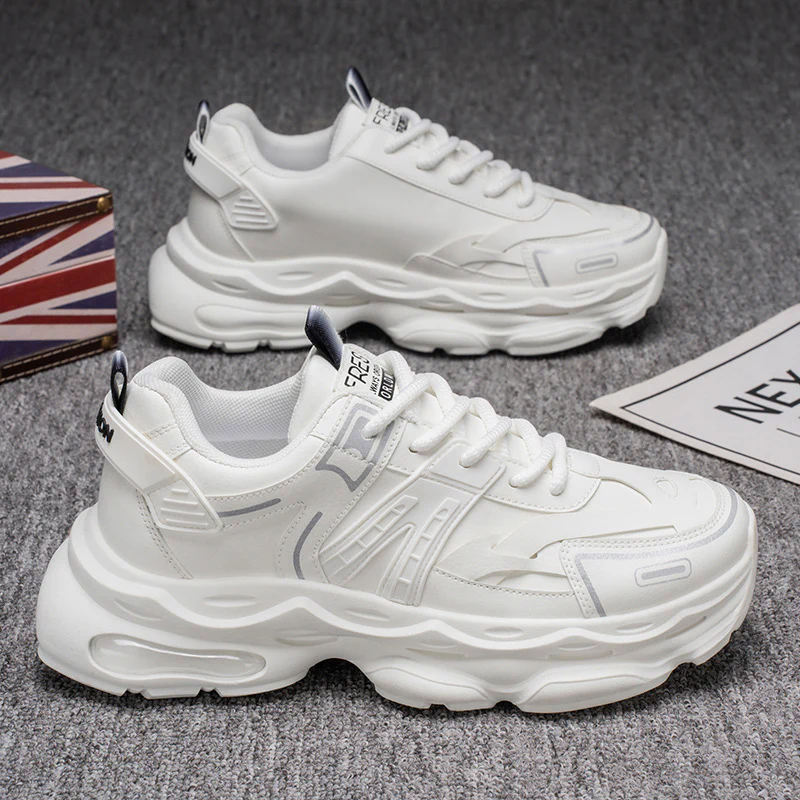 Damen Chunky Sneakers mit ergonomischem Dämpfungssystem und atmungsaktivem Obermaterial Heidi Mode - Image 3