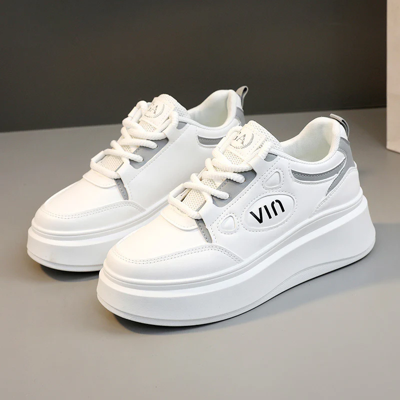 Damen Chunky Sneakers mit ergonomischem Design und atmungsaktiver Laufsohle Heidi Mode - Image 2