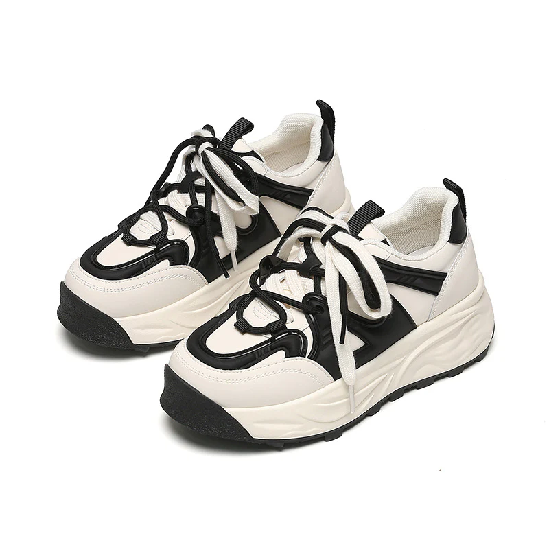 Damen Chunky Sneakers mit ergonomischer Dämpfung und atmungsaktivem Obermaterial Heidi Mode - Image 5