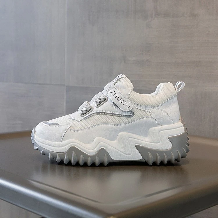 Damen Chunky Sneakers mit extra rutschfester Sohle und atmungsaktiver Mesh-Oberfläche Heidi Mode - Image 3