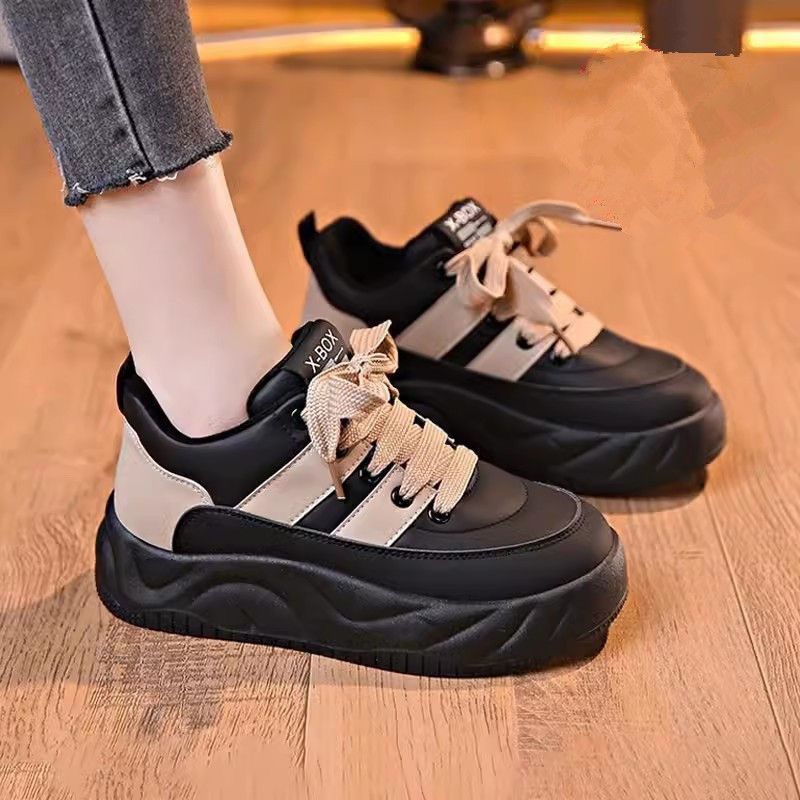 Damen Chunky Sneakers mit gepolsterter Sohle und stylischem Schnürdesign Heidi Mode - Image 2