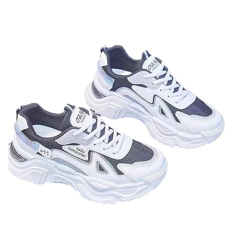 Damen Chunky Sneakers mit glänzenden Akzenten und auffälligem Design Heidi Mode - Image 5