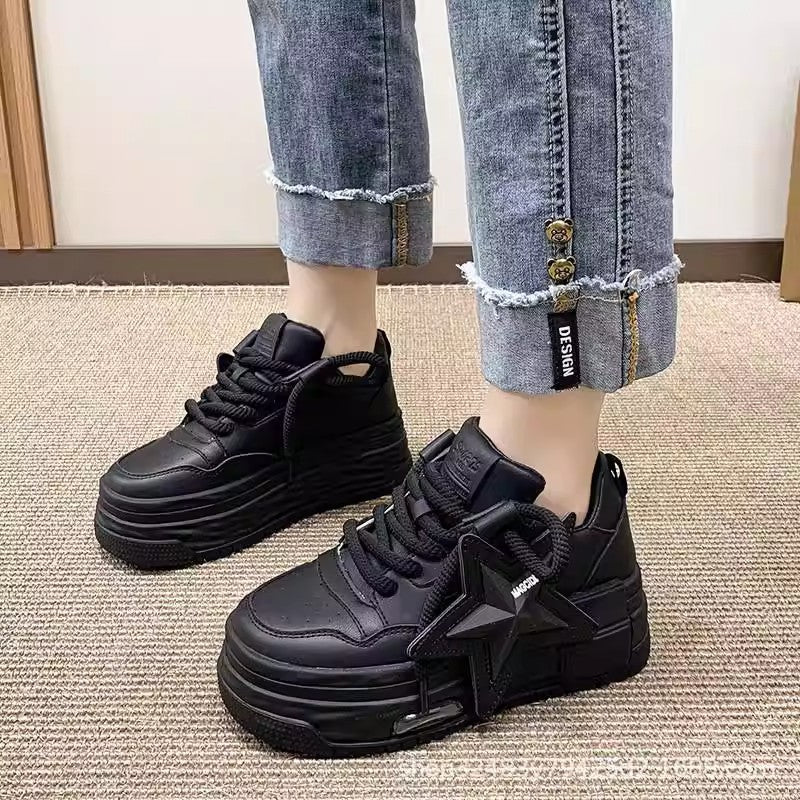 Damen Chunky Sneakers mit innovativem Dämpfungssystem und modischem Sternen-Design Heidi Mode - Image 4