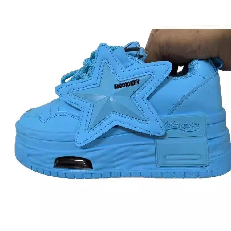 Damen Chunky Sneakers mit innovativem Dämpfungssystem und modischem Sternen-Design Heidi Mode - Image 5