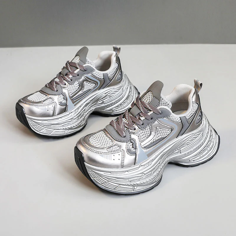 Damen Chunky Sneakers mit innovativem Design und komfortabler Dämpfung Heidi Mode - Image 4