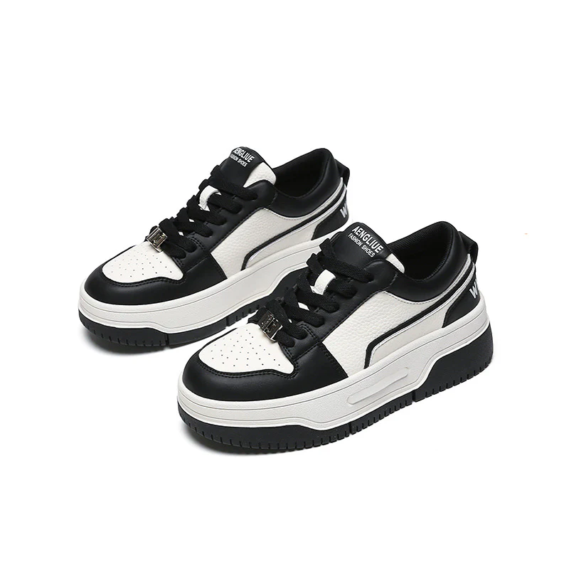 Damen Chunky Sneakers mit innovativem Sohlenprofil und modischem Obermaterial Heidi Mode - Image 5