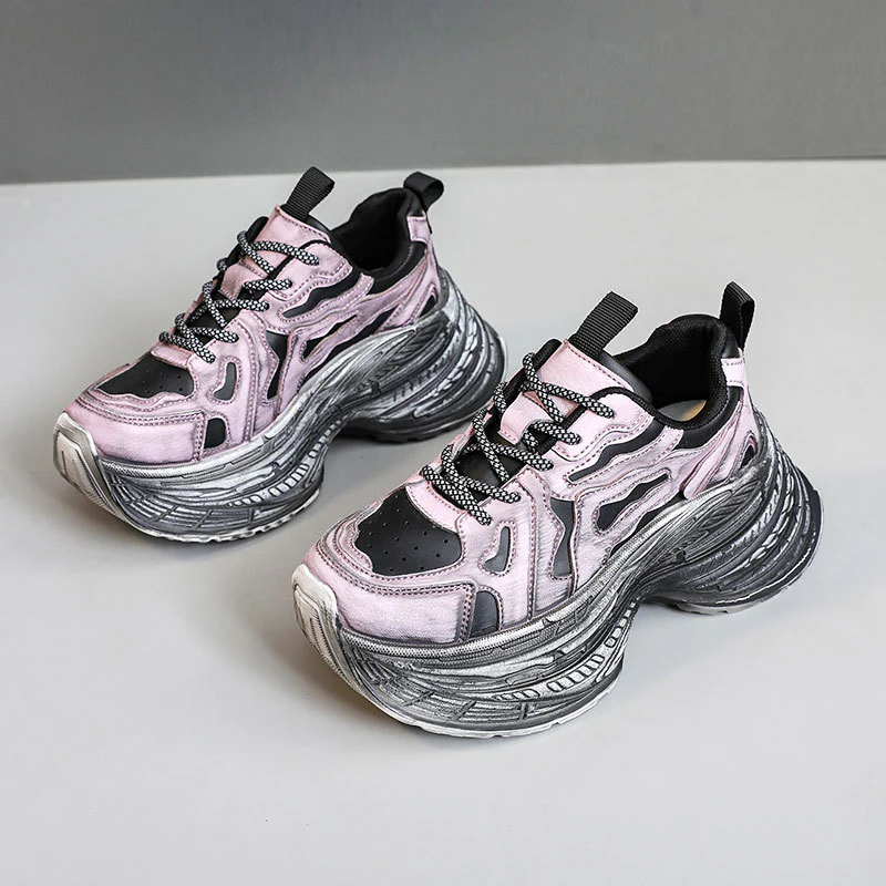Damen Chunky Sneakers mit innovativem und elastischem Design Heidi Mode - Image 3