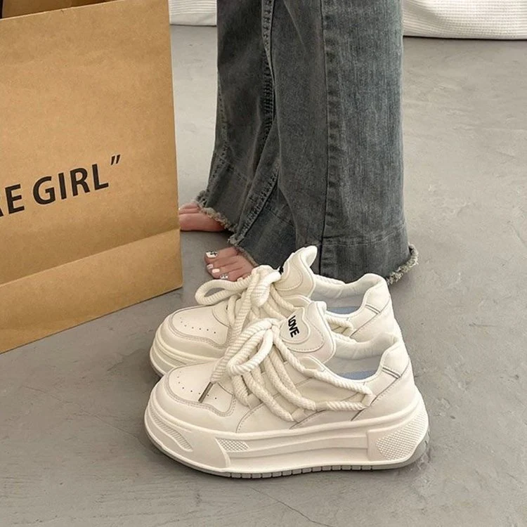 Damen Chunky Sneakers mit innovativen Dämpfungselementen und atmungsaktiver Oberflächenstruktur Heidi Mode