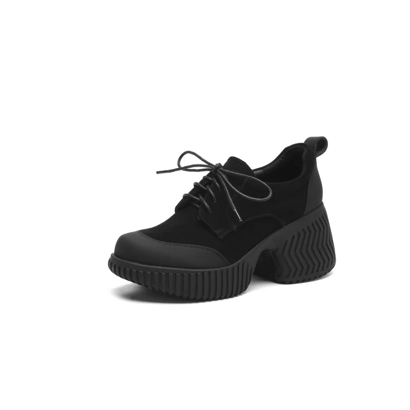 Damen Chunky Sneakers mit komfortabler Gummisohle und modischem Obermaterial Heidi Mode - Image 6