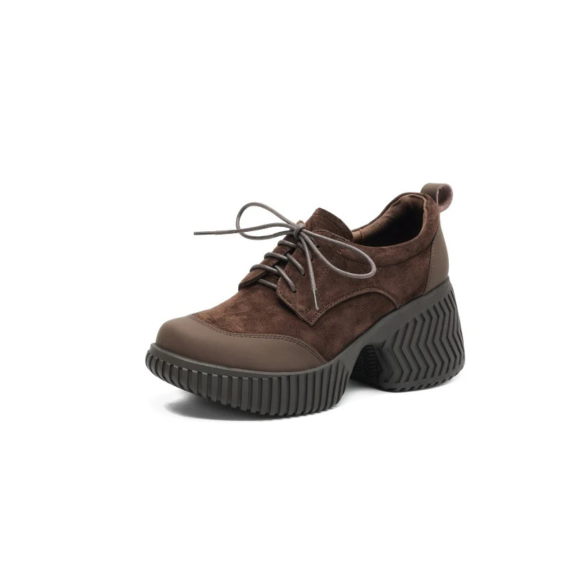Damen Chunky Sneakers mit komfortabler Gummisohle und modischem Obermaterial Heidi Mode - Image 7