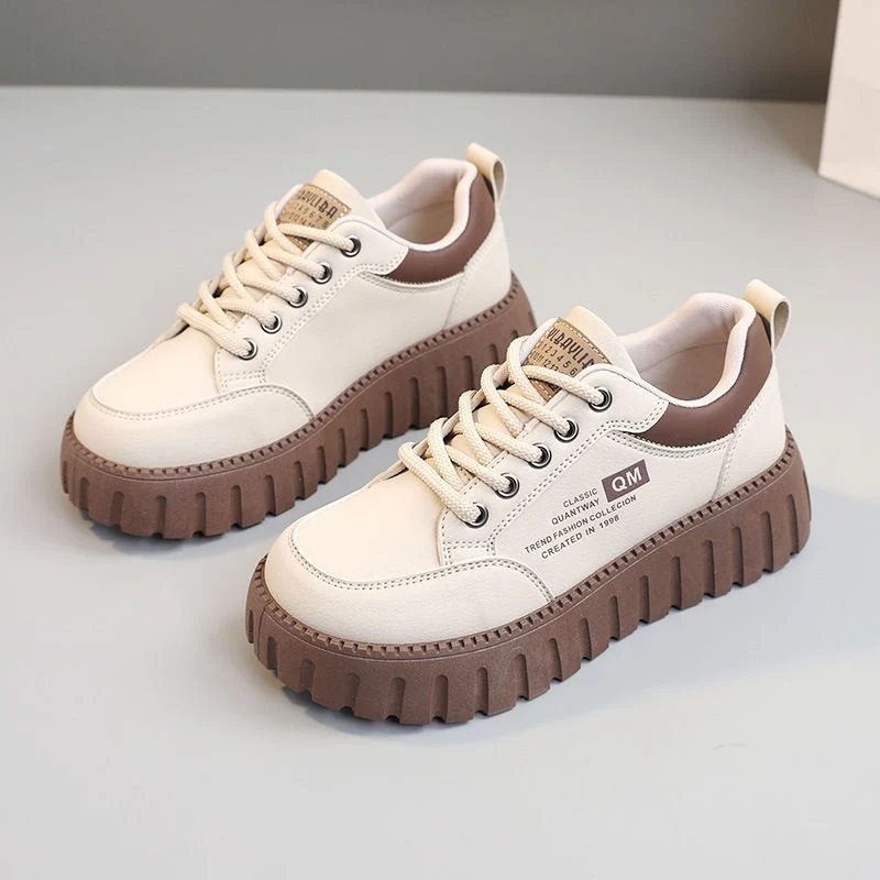 Damen Chunky Sneakers mit Plateau und sportlichem Design Heidi Mode - Image 2