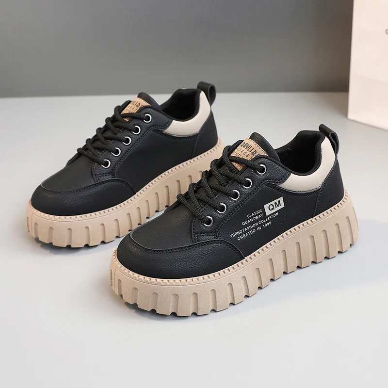 Damen Chunky Sneakers mit Plateau und sportlichem Design Heidi Mode - Image 6