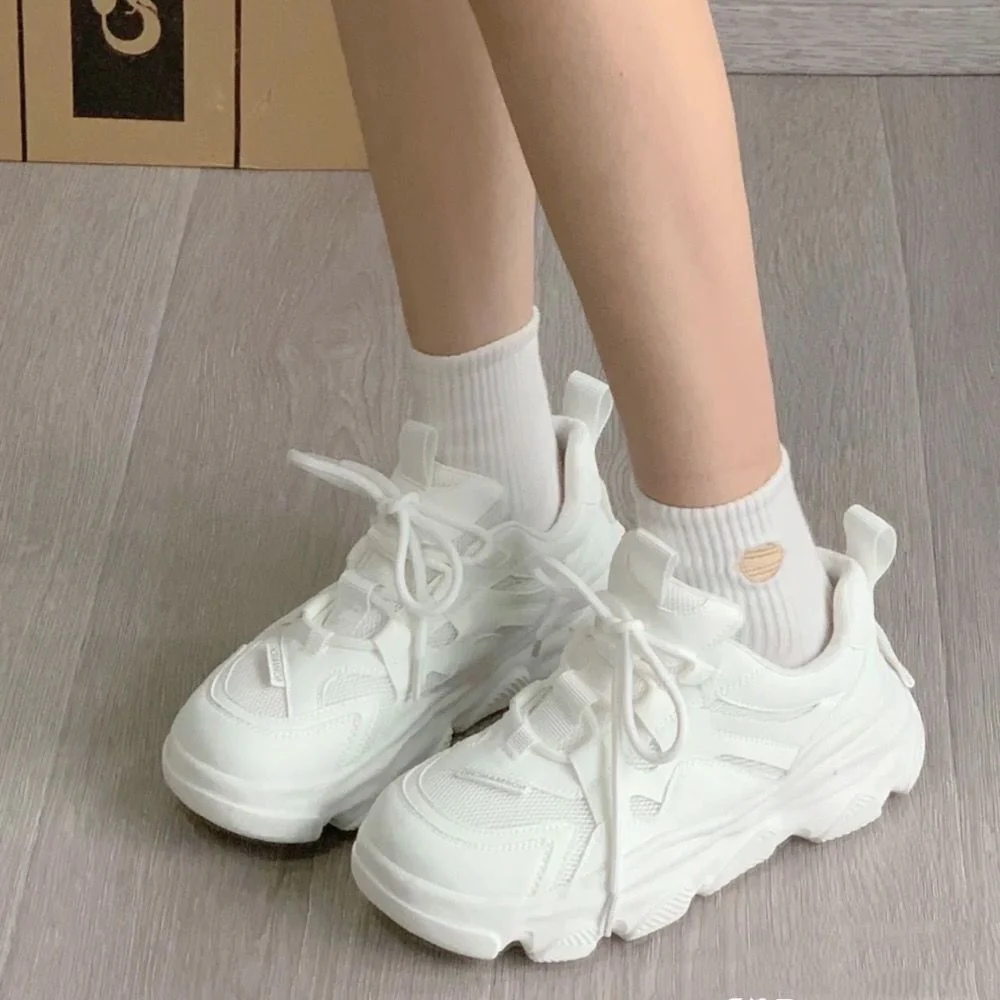 Damen Chunky Sneakers mit trendigem Design und komfortabler Stützsohle Heidi Mode - Image 6