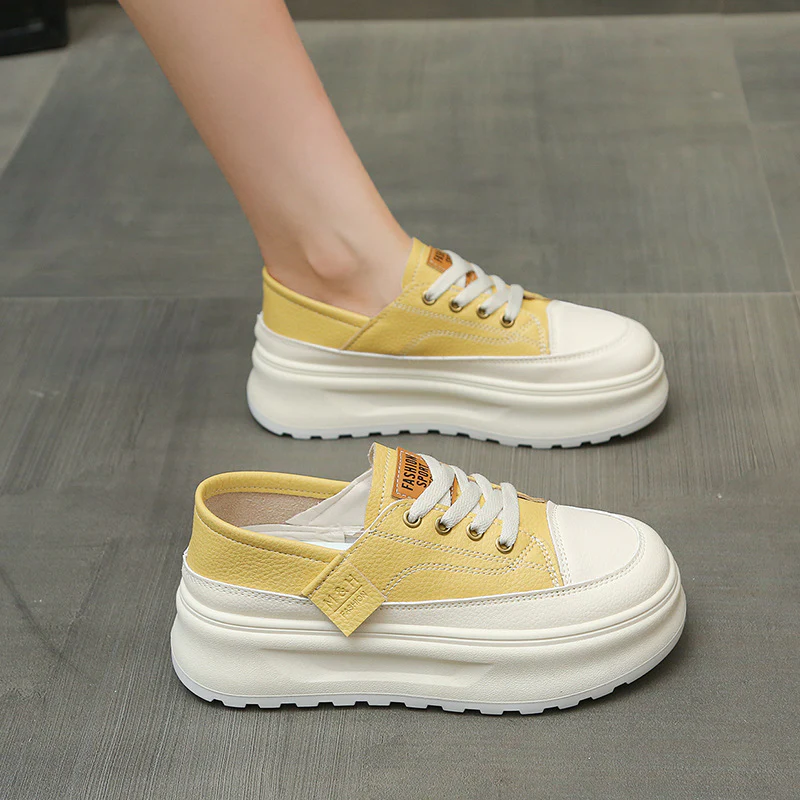 Damen Chunky Sneakers mit trendiger Plateausohle Heidi Mode - Image 2