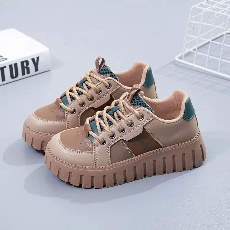 Damen Chunky Sneakers mit verstärktem Profil und atmungsaktivem Obermaterial Heidi Mode
