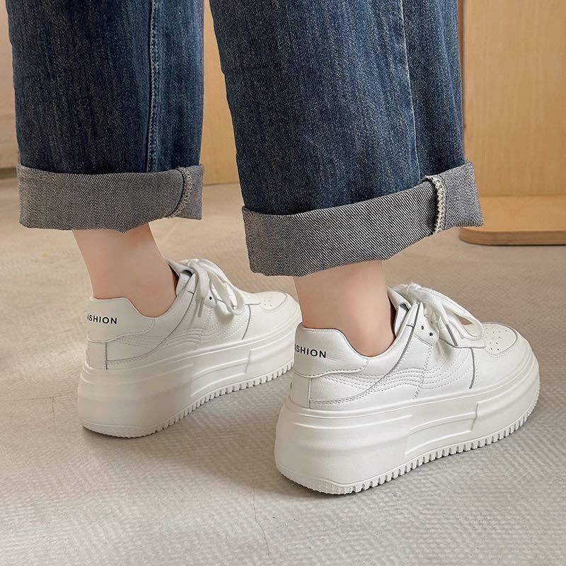 Damen Chunky Sneakers mit verstärkter Profilsohle und atmungsaktiver Konstruktion Heidi Mode - Image 2
