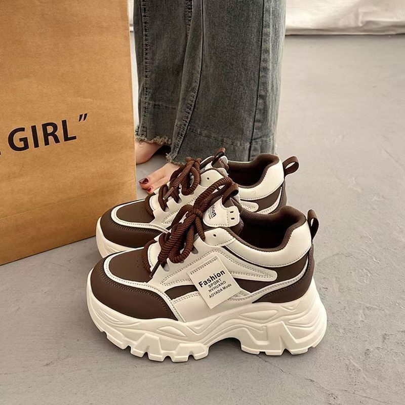 Damen Chunky Sneakers mit vielseitigem Design und bequemer Dämpfung Heidi Mode - Image 6