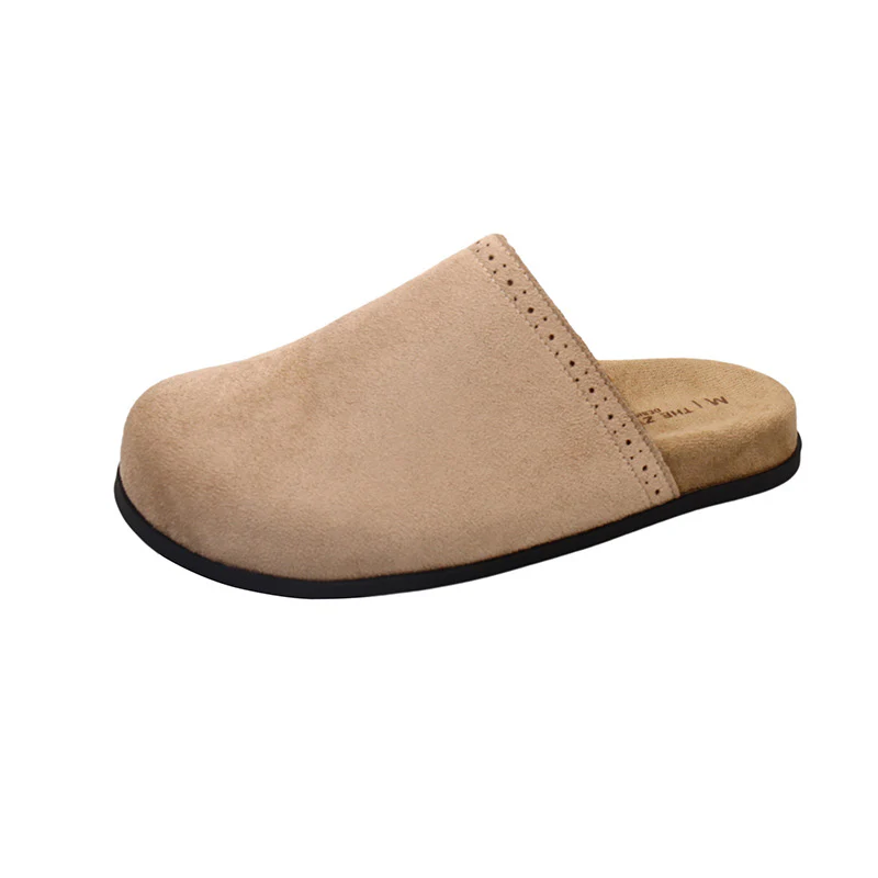 Damen Clogs aus weichem Wildleder mit ergonomischem Fußbett Heidi Mode - Image 5