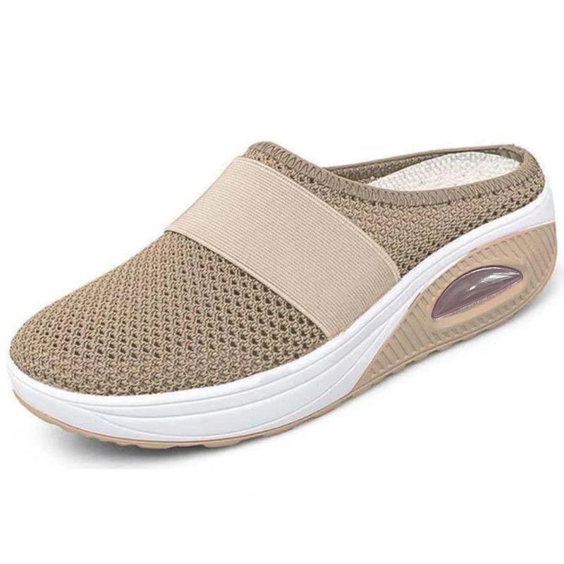 Damen Clogs mit atmungsaktiver Oberflächenstruktur und leichtem Dämpfungssystem Heidi Mode - Image 6