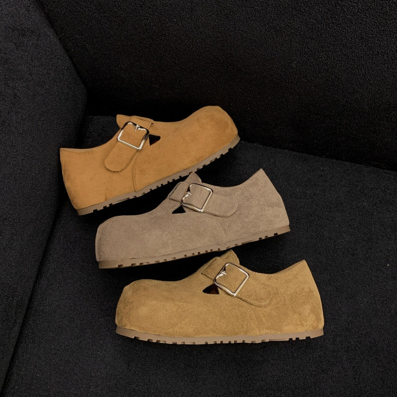 Damen Clogs mit elegantem Schnallenverschluss und weichem Obermaterial Heidi Mode - Image 4