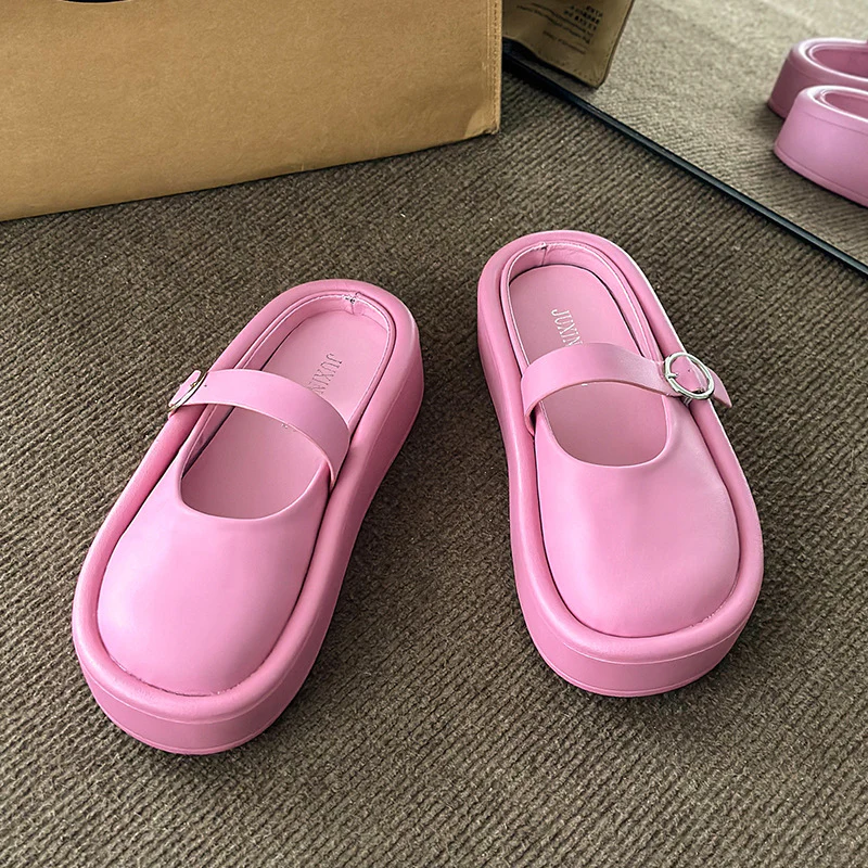 Damen Clogs mit eleganter Schnalle und bequemem Innenfutter Heidi Mode - Image 6