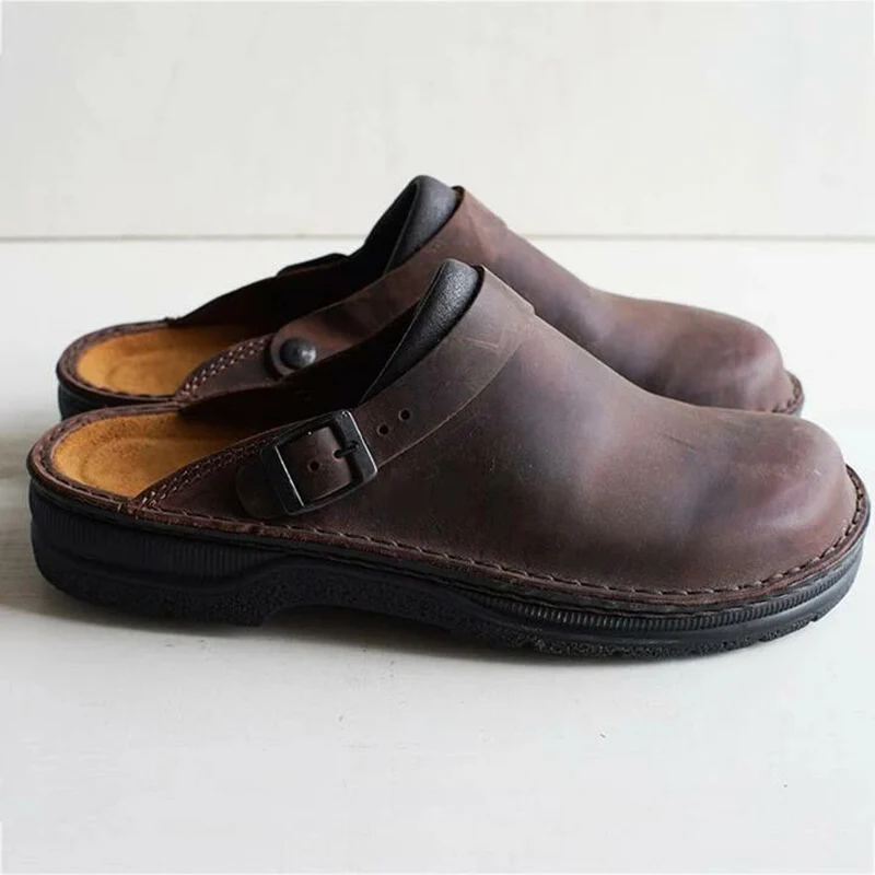 Damen Clogs mit komfortabler Fußbettgestaltung und elegantem Riemen Heidi Mode - Image 3