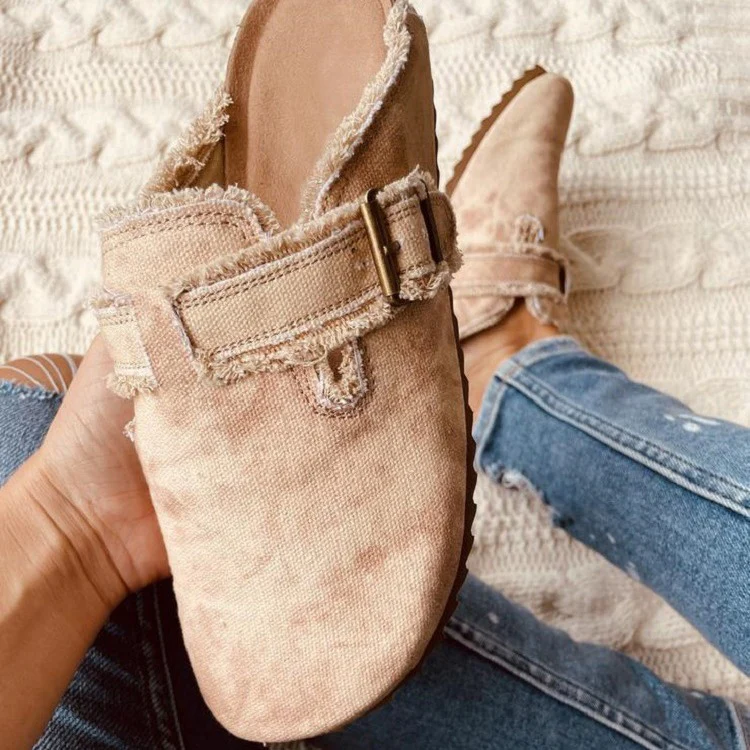 Damen Clogs mit lässigem Camouflage-Design und weichem Fußbett Heidi Mode