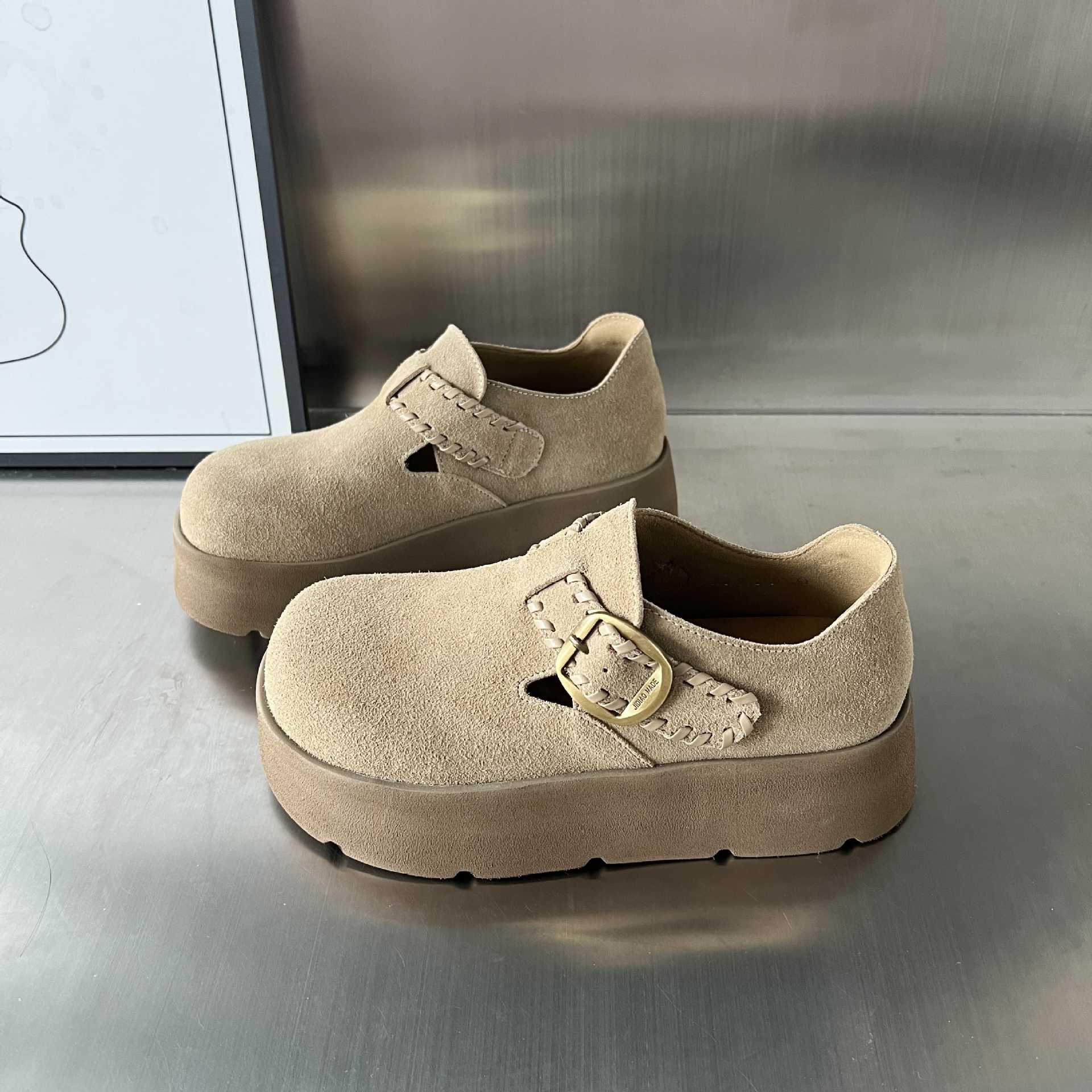 Damen Clogs mit modischem Riemen und komfortablem Fußbett Heidi Mode - Image 7