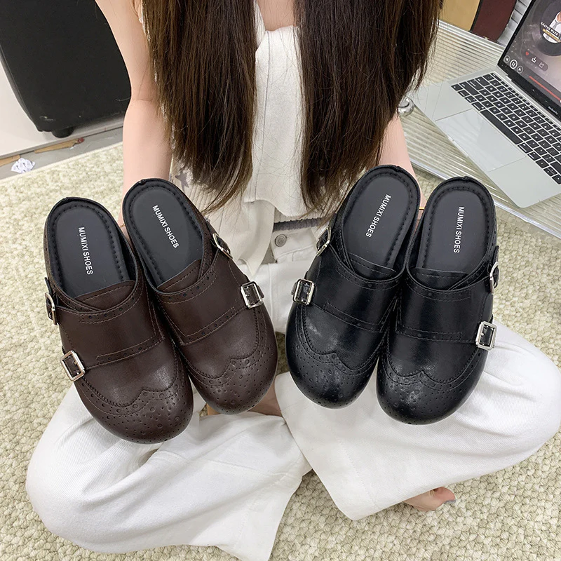 Damen Clogs mit modischem Riemendesign und komfortablem Fußbett Heidi Mode - Image 4