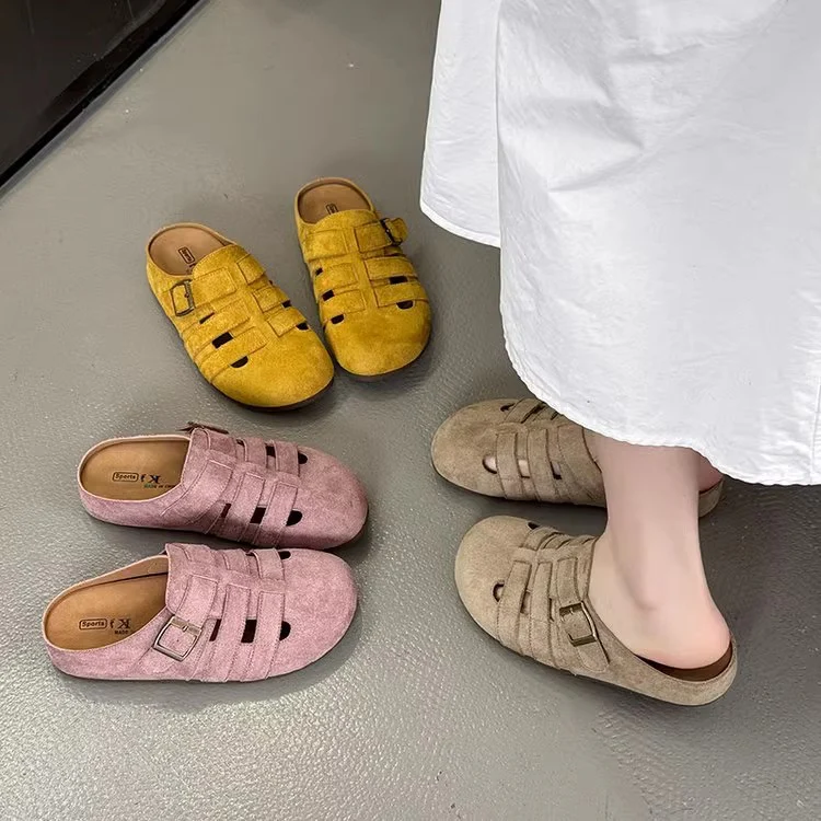Damen Clogs mit modischem Riemendesign und weichem Innenfutter Heidi Mode - Image 2