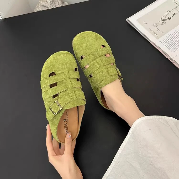 Damen Clogs mit modischem Riemendesign und weichem Innenfutter Heidi Mode - Image 4