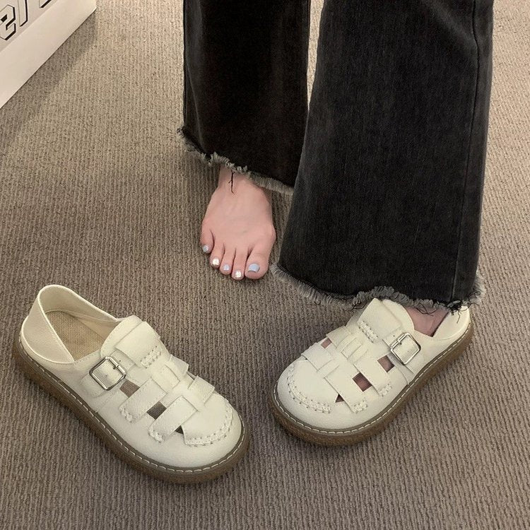 Damen Clogs mit modischem Riemenverschluss und rutschfester Sohle Heidi Mode - Image 5