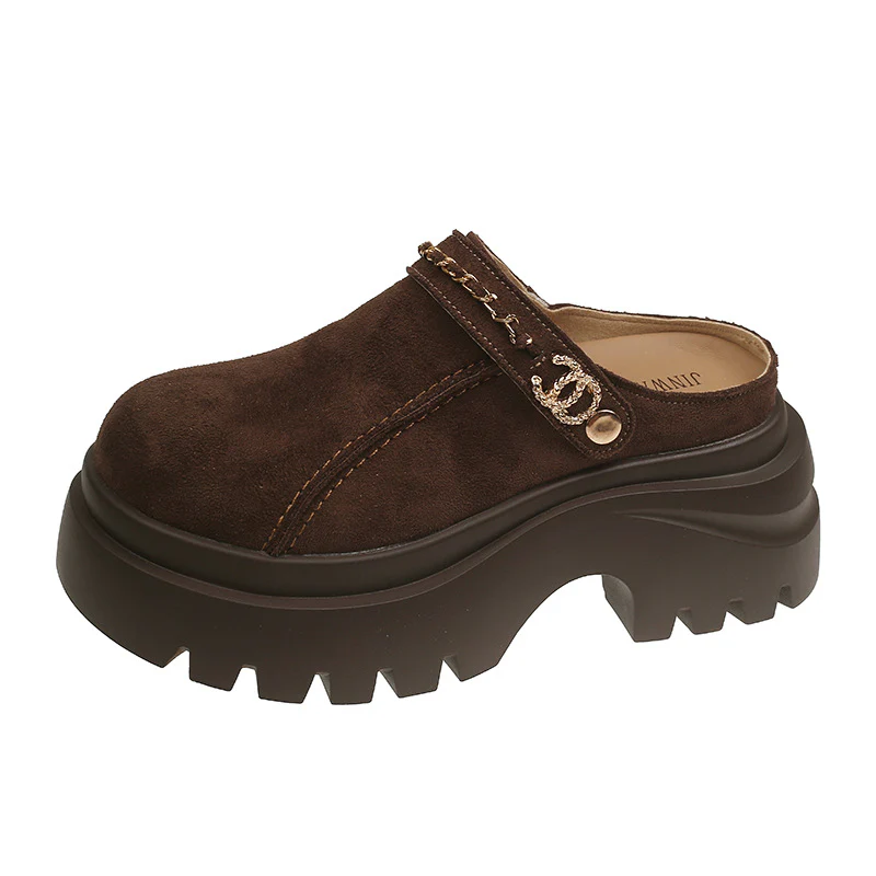 Damen Clogs mit trendiger Logoplatte und rutschsicherer Sohle Heidi Mode - Image 7