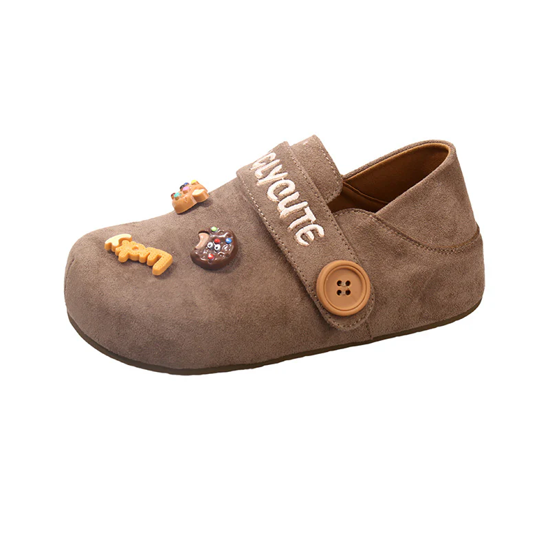 Damen Clogs mit verspieltem Dekor und praktischem Klettverschluss Heidi Mode - Image 5