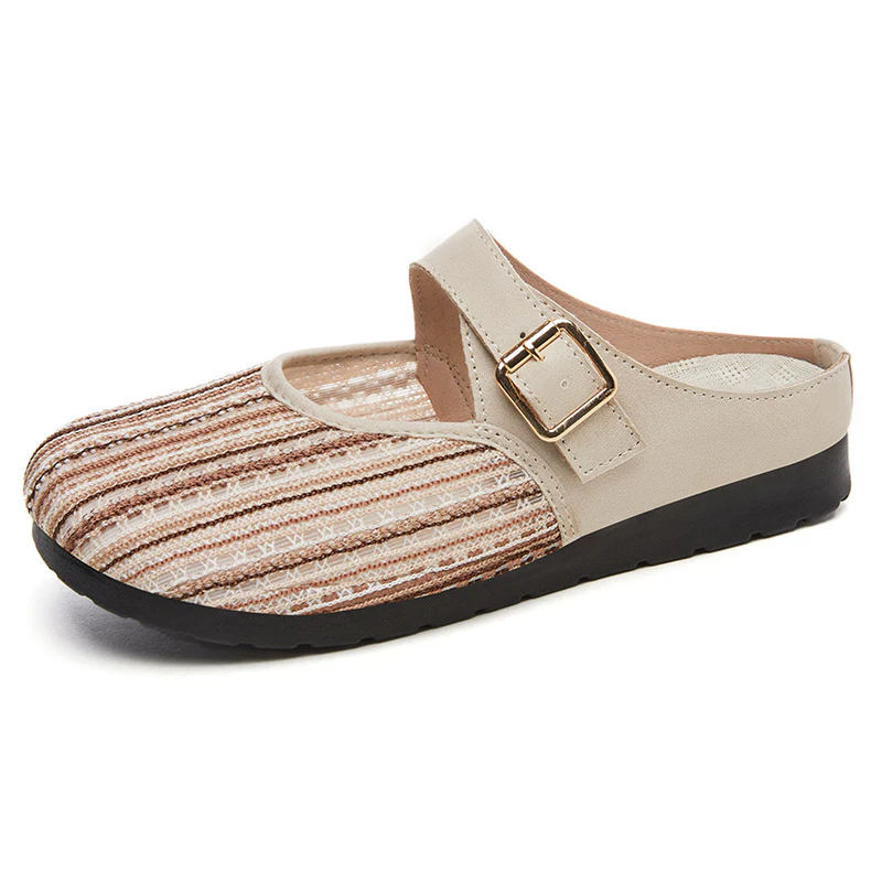 Damen Clogs mit verstellbarem Riemen und komfortablem Fußbett Heidi Mode - Image 8
