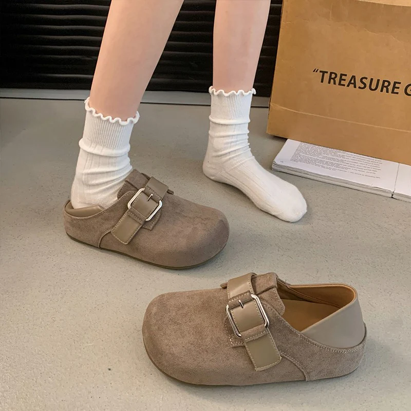 Damen Clogs mit verstellbarer Schnalle und weichem Innenfutter Heidi Mode - Image 8