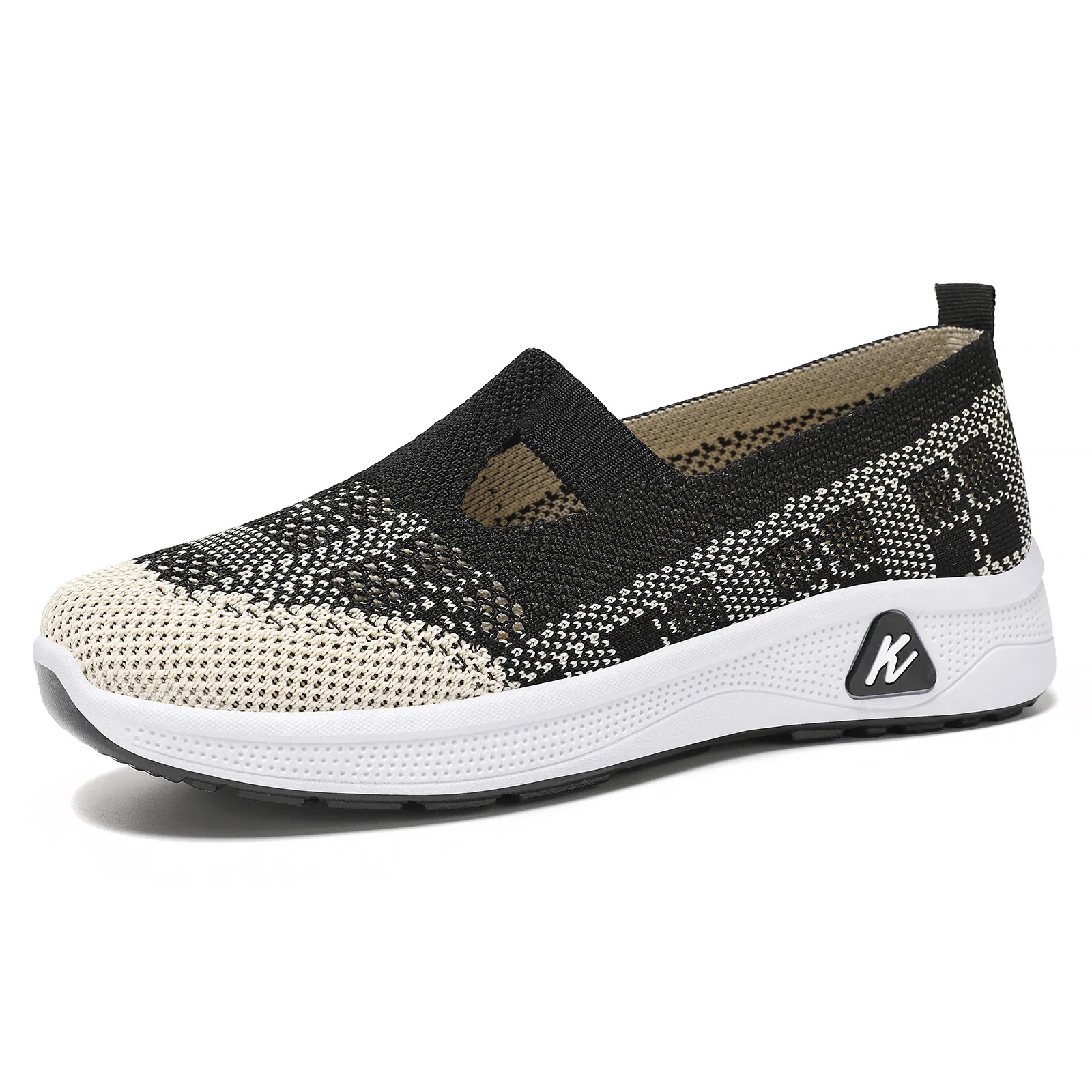 Damen Cushioned Slip-On Sneakers mit atmungsaktivem Obermaterial Heidi Mode - Image 8