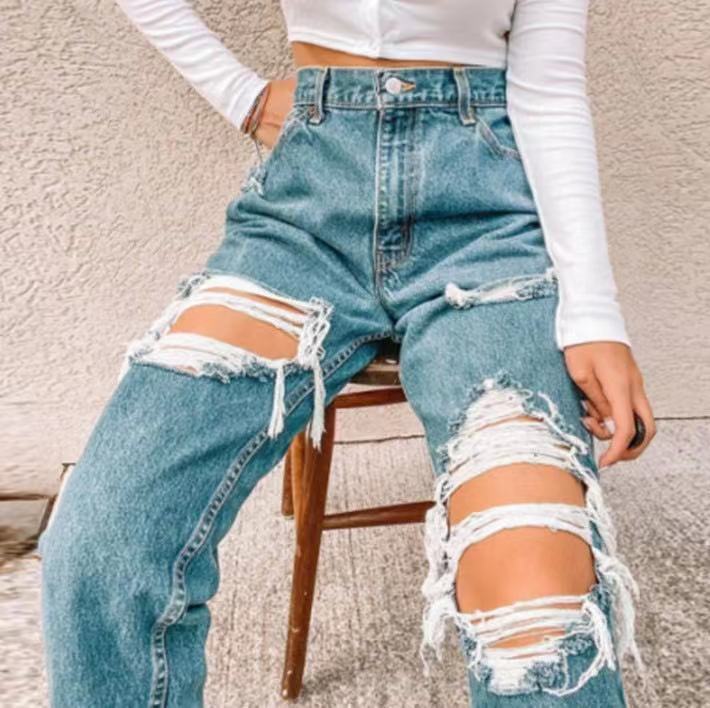 Damen destroyed Jeans Heidi-Mode - Image 3